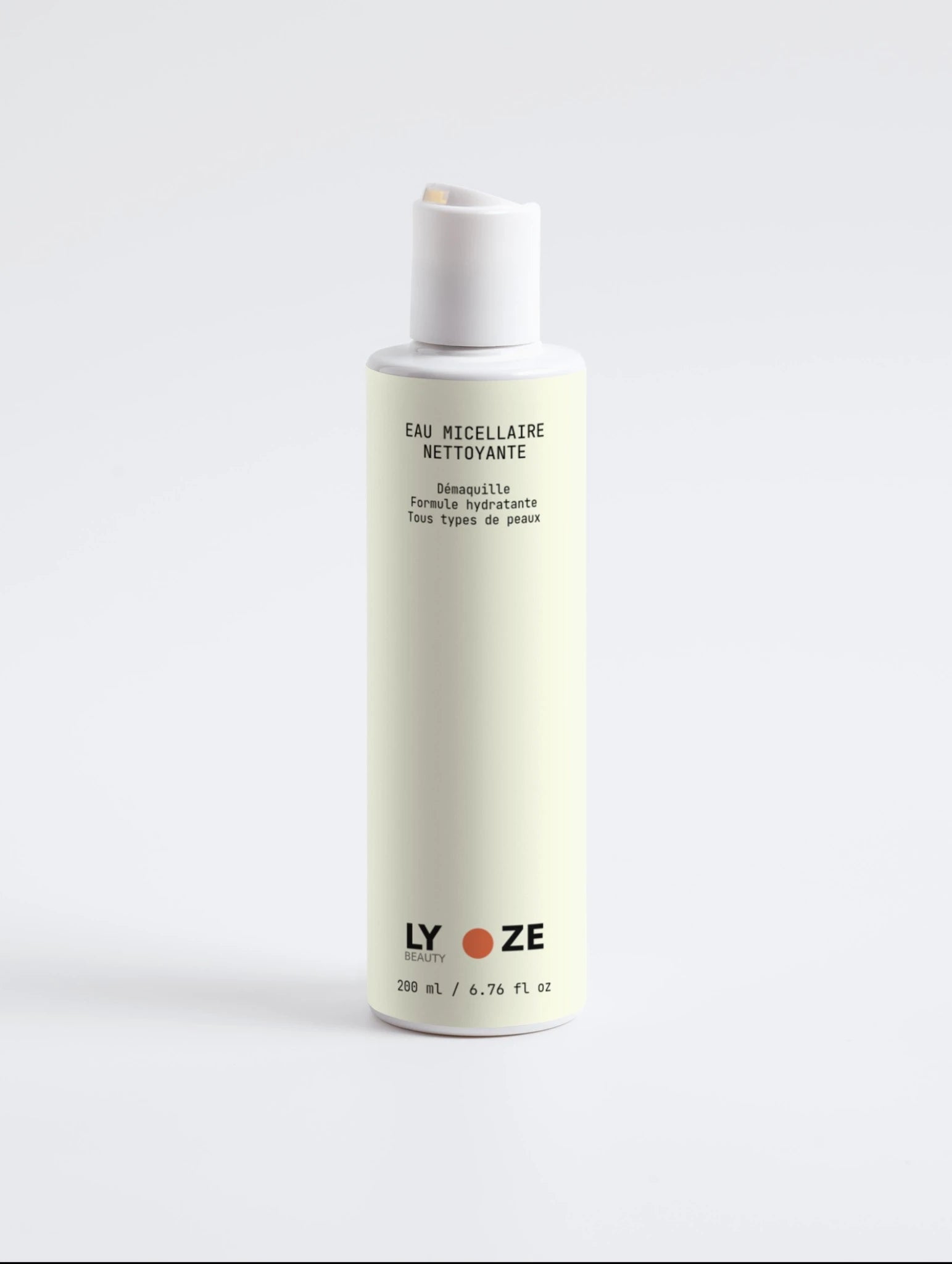 Eau Micellaire Nettoyante – Démaquillant Végan & Apaisant