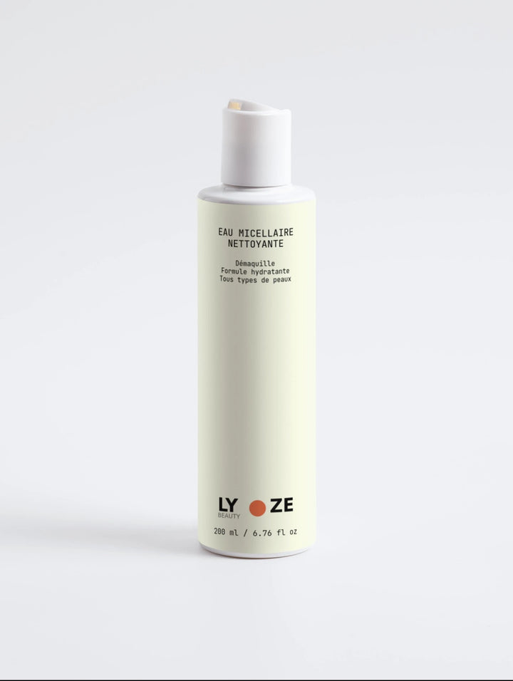 Eau Micellaire Nettoyante – Démaquillant Végan & Apaisant