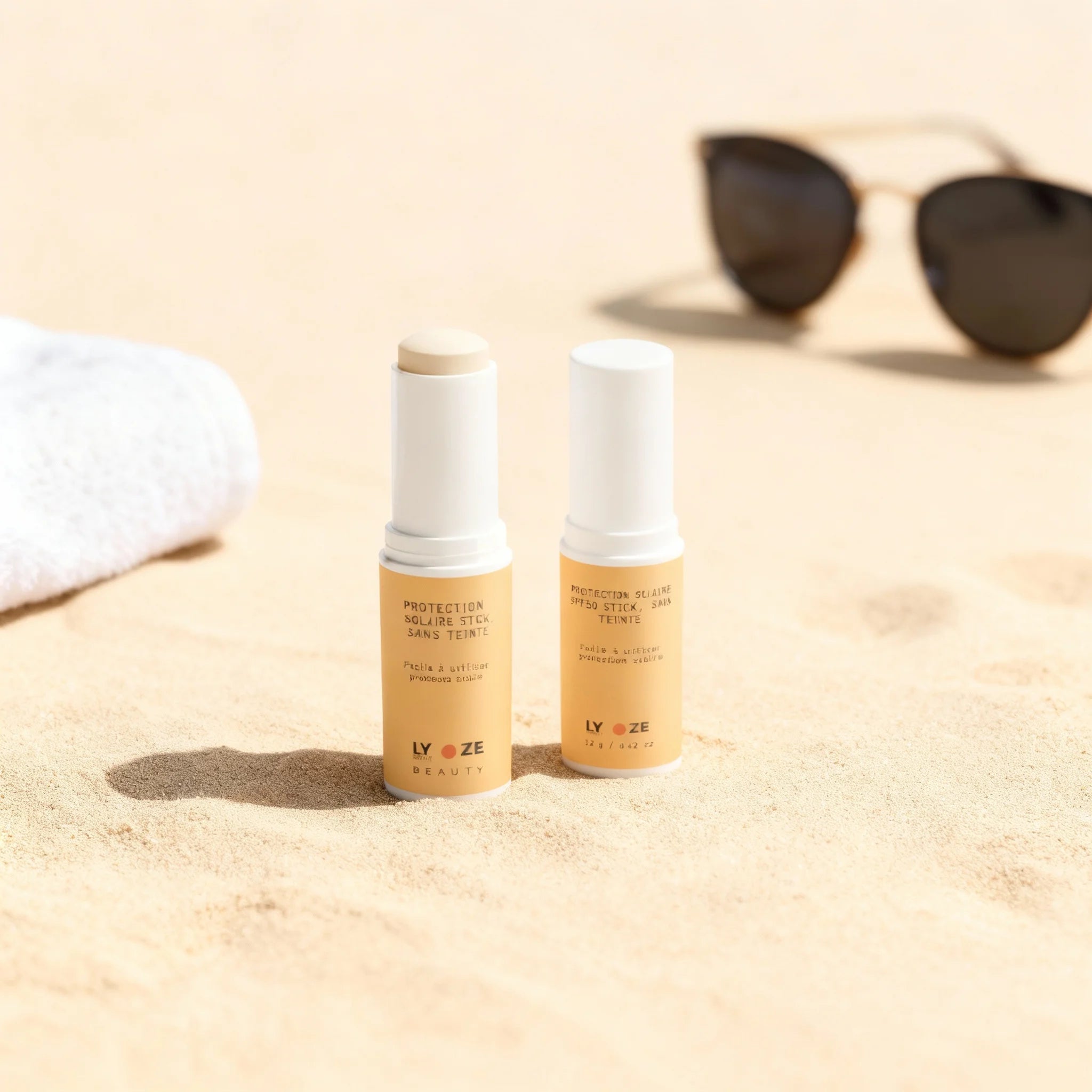 Stick Solaire Minéral SPF50 – Protection Végan Sans Teinte