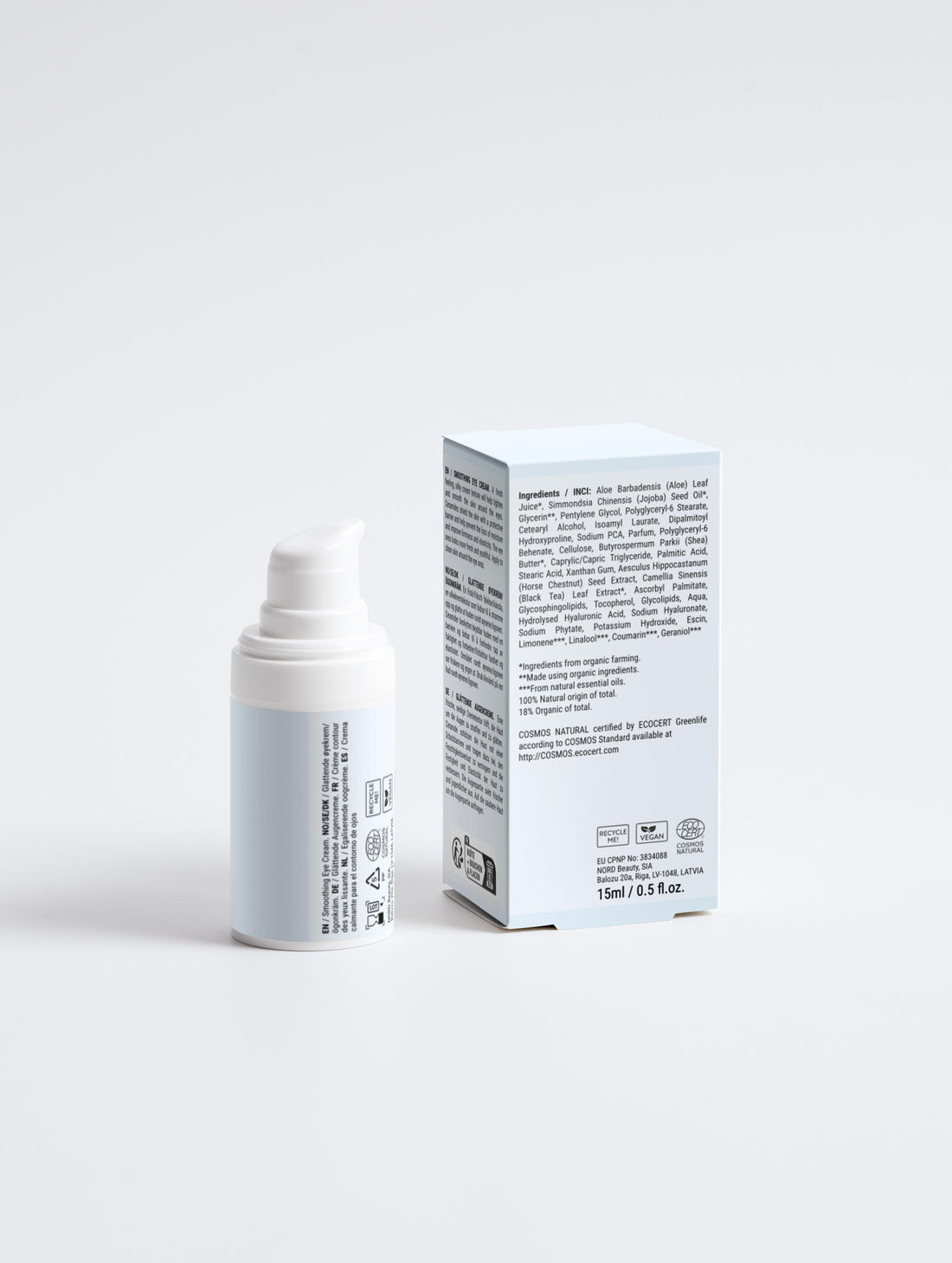 Crème Contour des Yeux Apaisante – Hydratation & Fermeté