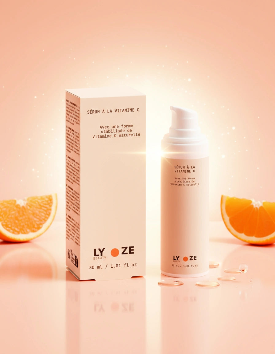 Sérum Éclat à la Vitamine C – Anti-Taches & Teint Lumineux