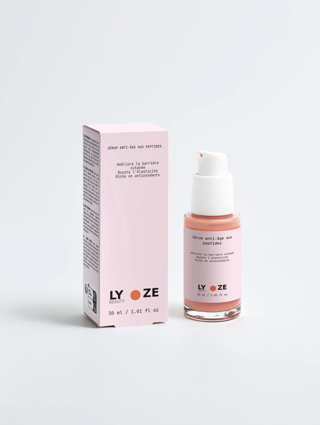 Sérum anti-âge aux peptides vegan